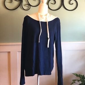 Peace Love World sweatshirt.